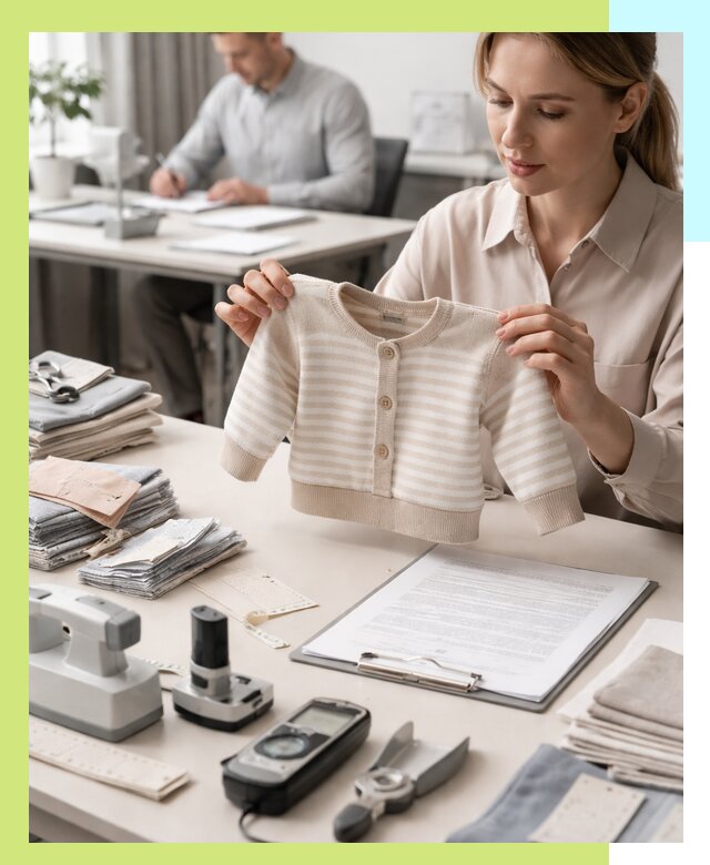 Сертификация детской одежды и текстильных изделий в Азове