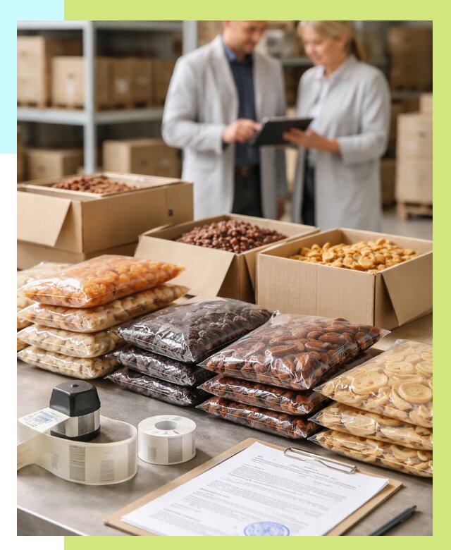 Сертификация сухофруктов в Азове от 12323 р. | Алешин-Азв под ключ