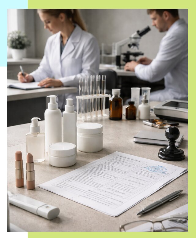Сертификация косметики в Азове от 20538 р. - Алешин-Азв