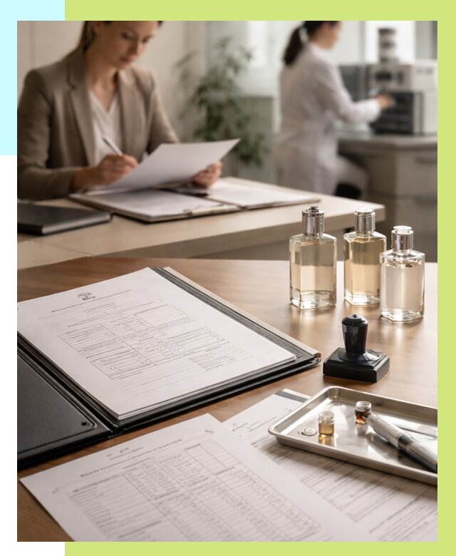 Сертификация парфюмерии в Азове от 15404 р. | Алешин-Азв