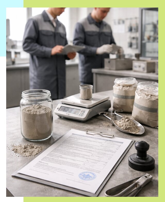 Сертификация цемента в Азове от 20538 р. | Алешин-Азв