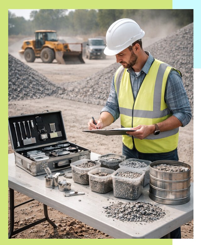 Сертификация щебня в Азове по ГОСТу и техническим требованиям