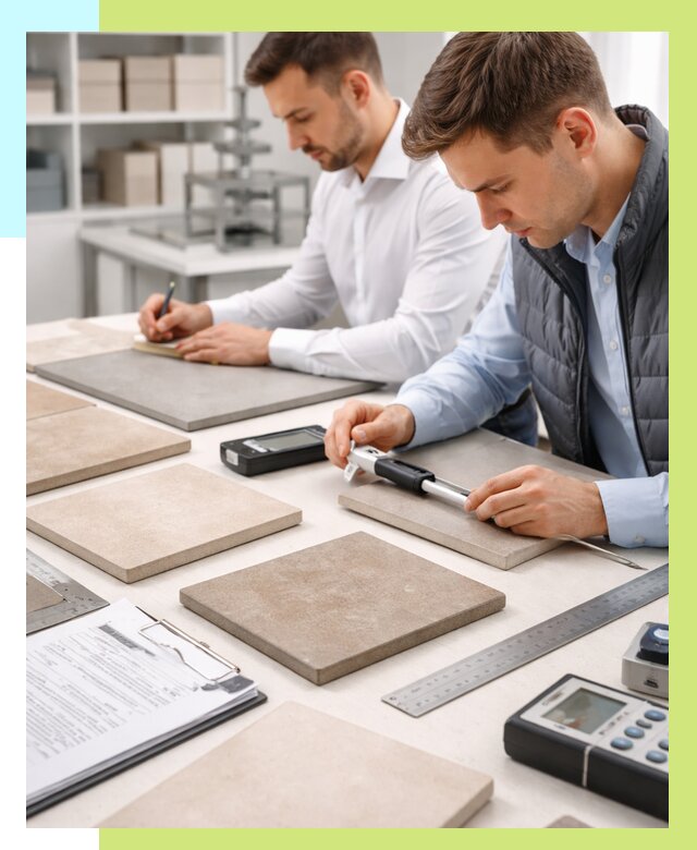 Сертификация плитки в Азове от 25673 р. | Алешин-Азв гарантия