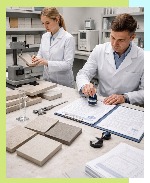 Сертификация плитки и керамики в Азове с документами