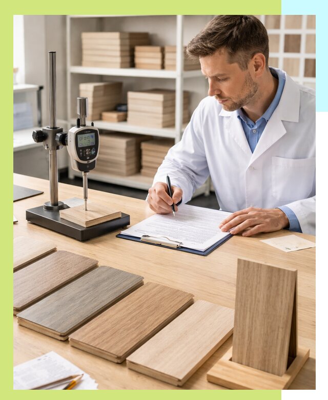 Сертификация ламината с испытаниями и оформлением документов в Азове