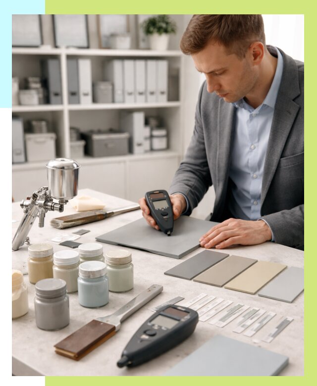 Сертификация краски в Азове от 25673 р. | Алешин-Азв центр