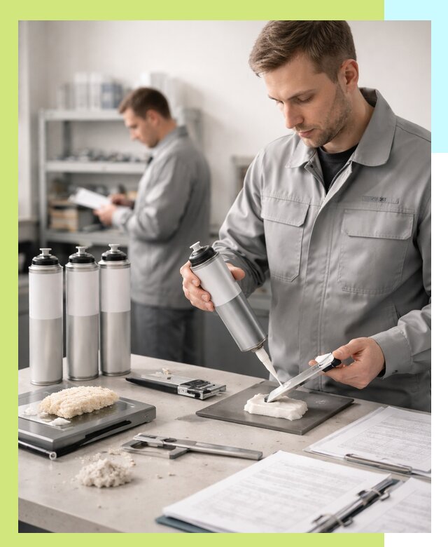 Сертификация монтажной пены и соответствие стандартам в Азове