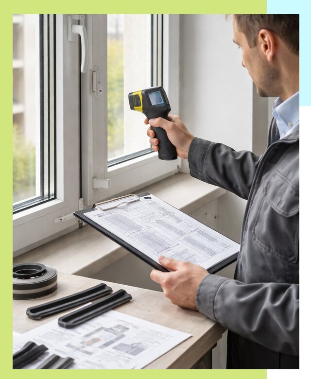 Сертификация окон в Азове: испытания, сертификаты, декларации