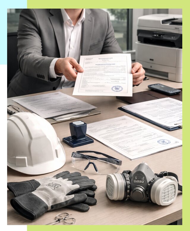 Сертификация СИЗ в Азове от 15404 р. | Алешин-Азв оформить