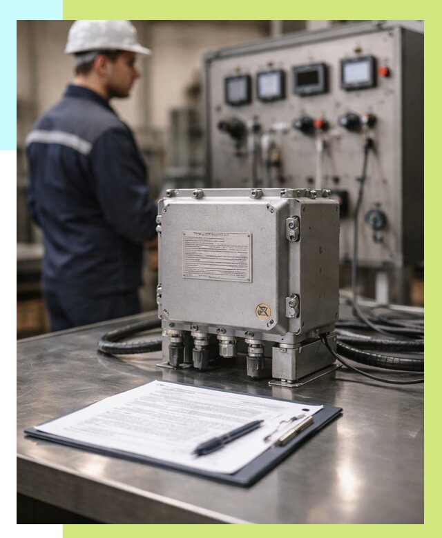 Сертификация взрывозащищенного оборудования в Азове от 35942 р. | Алешин-Азв