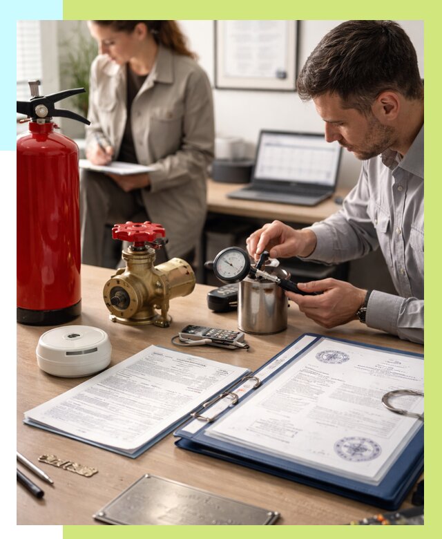 Сертификация пожарного оборудования в Азове от 15404 р.|Алешин-Азв