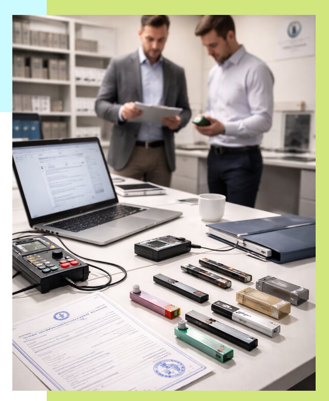 Сертификация электронных сигарет в Азове от 20538 р. | Алешин-Азв