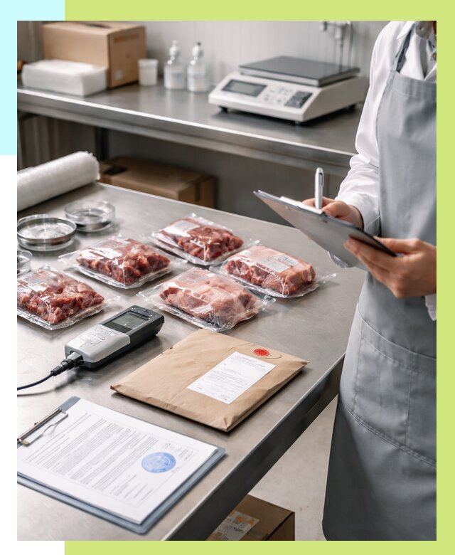Сертификат на мясо и декларация в Азове от 8729 р. | Алешин-Азв