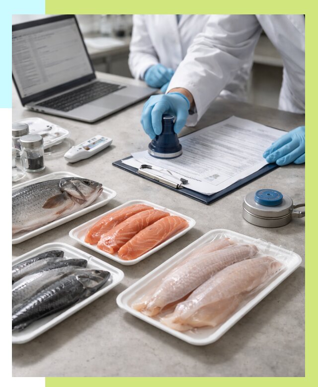 Сертификация рыбы и сертификат в Азове от 15404 р. | Алешин-Азв