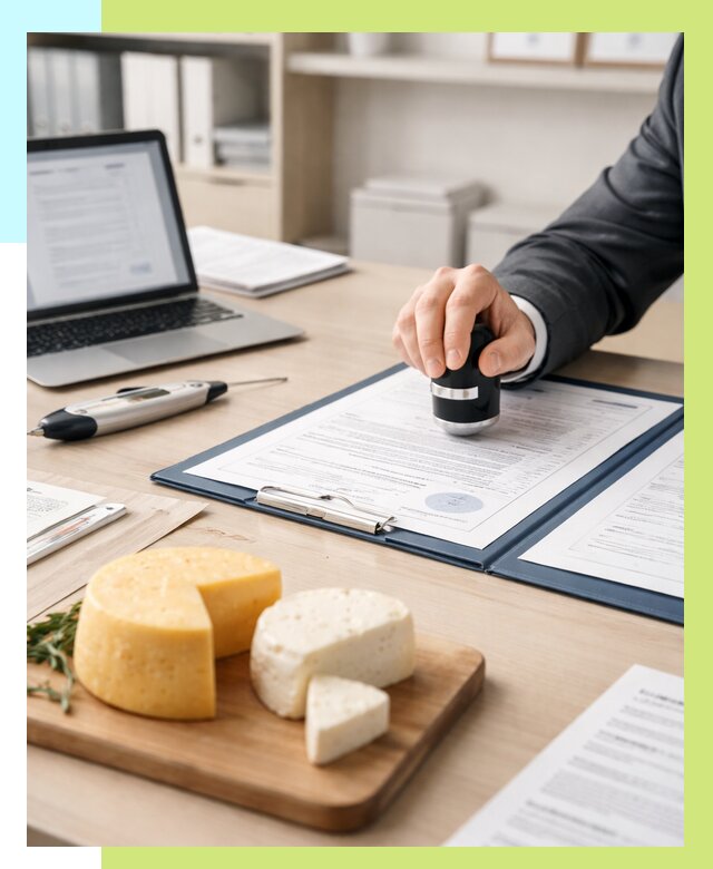 Сертификация сыров в Азове от 15404 р | Сертификат на сыр Алешин-Азв