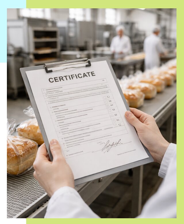 Сертификация хлеба, ТУ и декларация в Азове от 12323 р. | Алешин-Азв