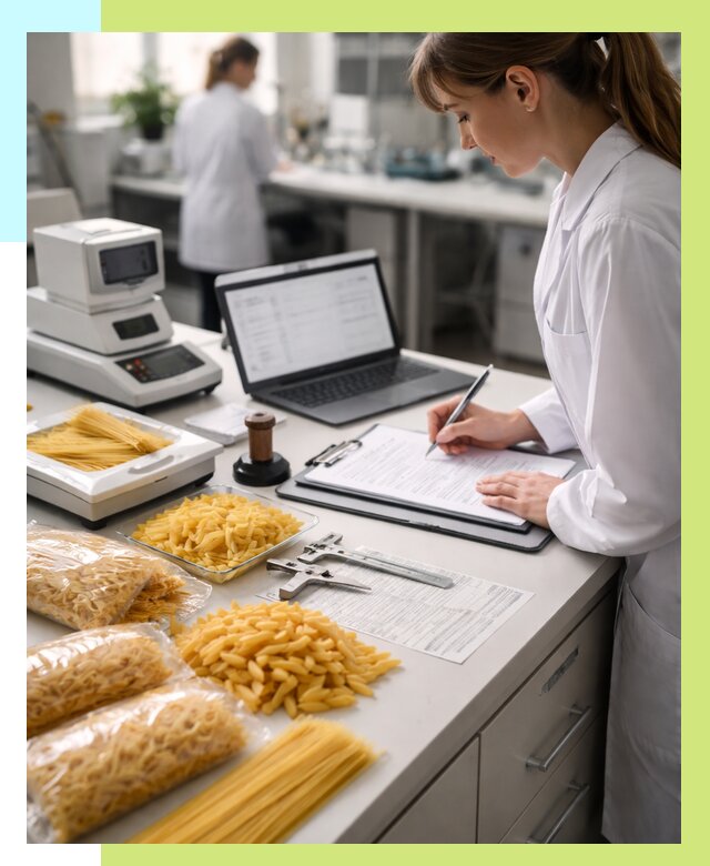 Сертификация макаронных изделий в Азове от 15404 р. | Алешин-Азв