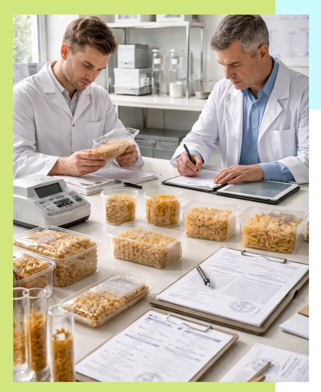 Сертификация макаронных изделий и технологической документации в Азове