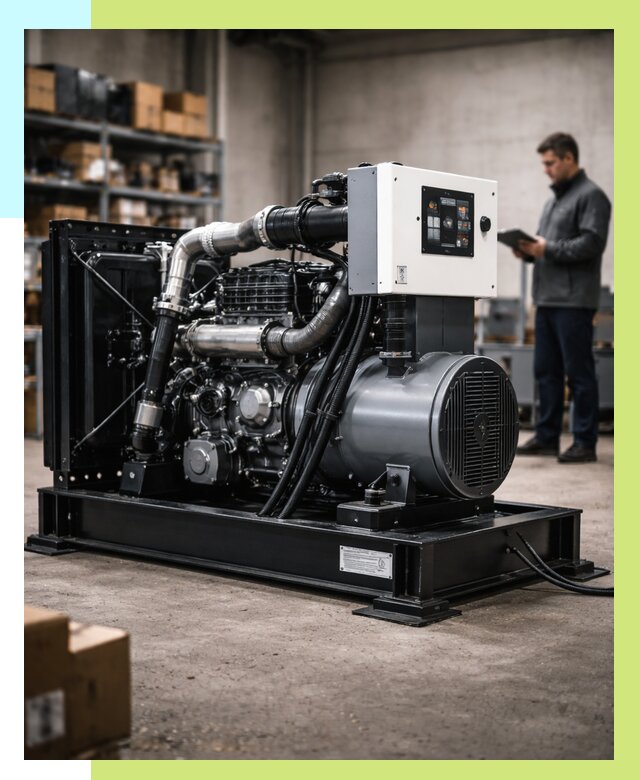 Сертификация дизель генераторов в Азове от 15404 р. | Алешин-Азв