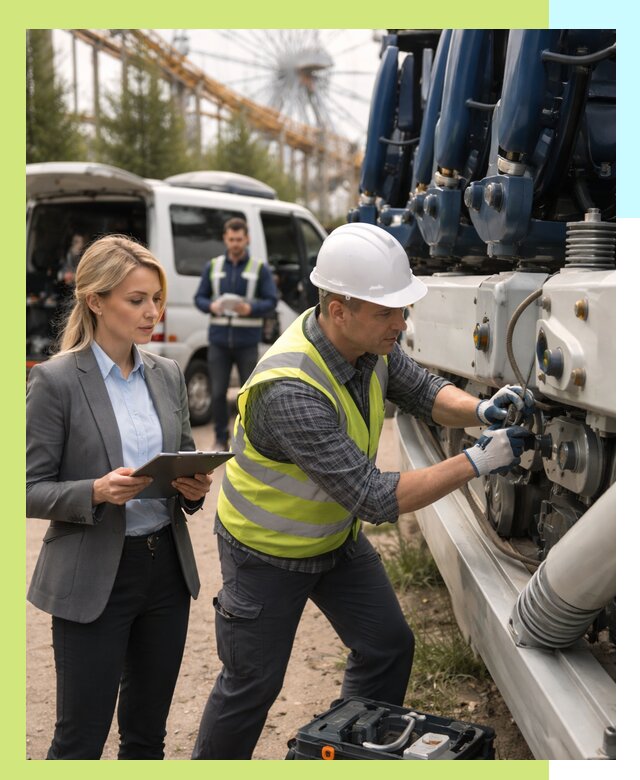 Сертификация аттракционов и проверка безопасности в Азове