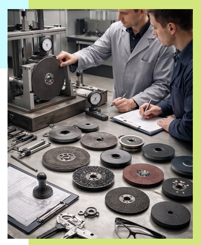 Сертификация абразивного инструмента в Азове от 15404 р. Алешин-Азв