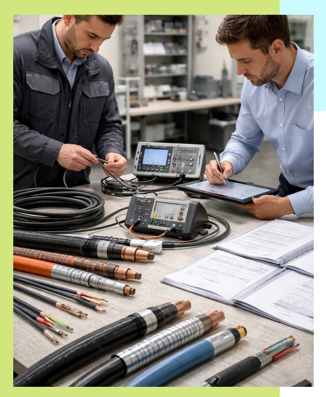 Сертификация кабеля и электропроводки в Азове под ключ