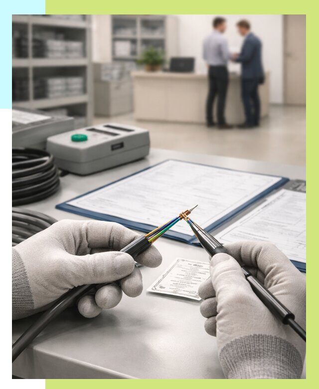 Сертификация провода в Азове от 18484 р. в Алешин-Азв