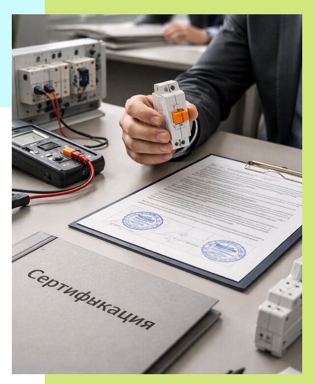 Сертификация выключателей под ключ в Азове от 15404 р. | Алешин-Азв