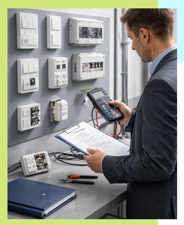 Сертификация электрических и автоматических выключателей в Азове