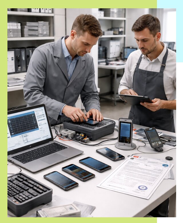 Сертификация мобильных телефонов и смартфонов в Азове под ключ