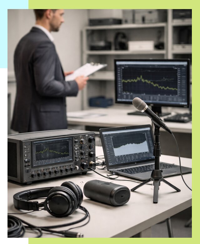 Сертификация аудиотехники в Азове от 15404 р., Алешин-Азв