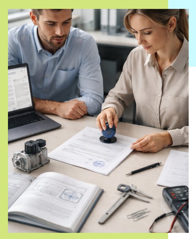 Выдача паспорта изделия и техническая экспертиза продукции в Азове