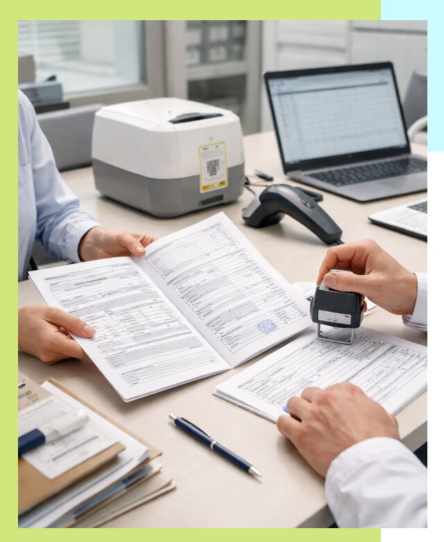 Оформление паспорта на товар и сопроводительных документов в Азове