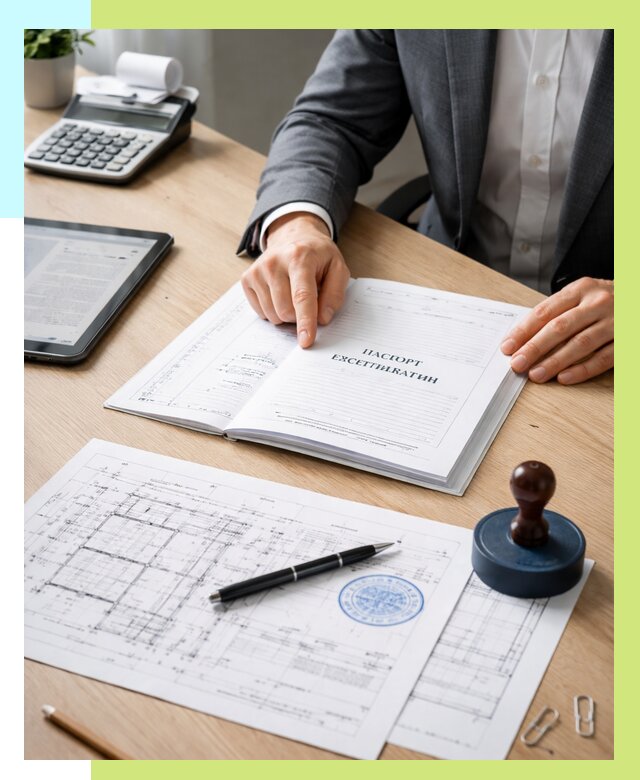 Паспорт эксплуатации в Азове под ключ от 4621 р. Алешин-Азв