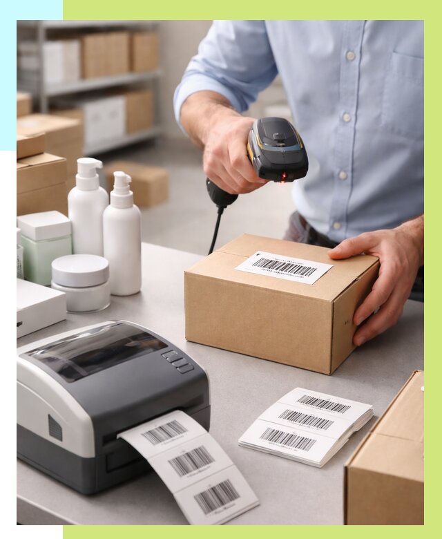 Штрихкодирование продукции в Азове от 4621 р. | Алешин-Азв