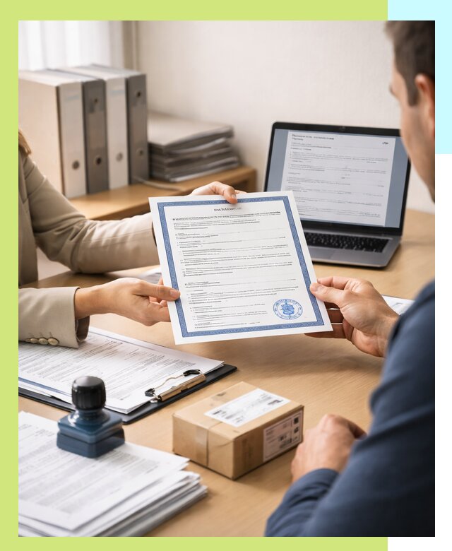 Оформление сертификата соответствия на продукцию в Азове