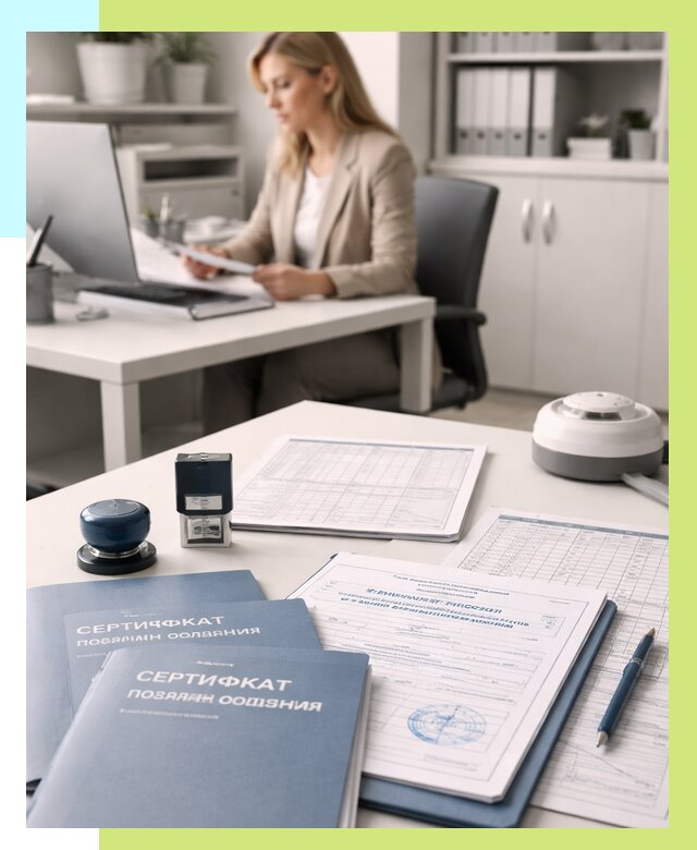 Сертификаты пожарной безопасности в Азове от 15404 р. | Алешин-Азв