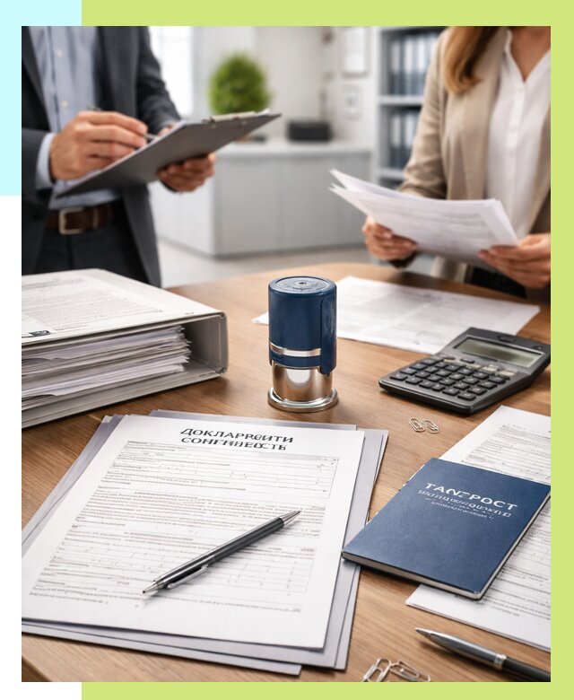 Декларация соответствия ТР ТС в Азове от 8215 р., Алешин-Азв