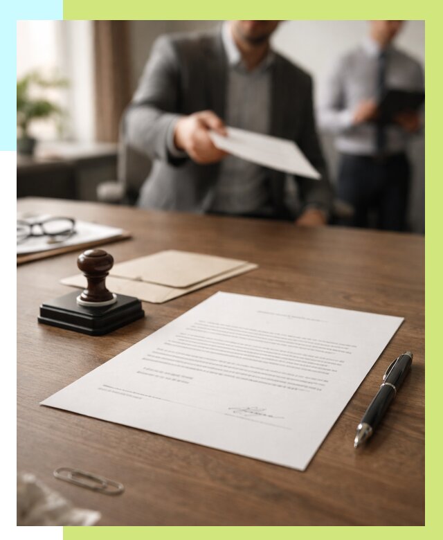 Отказное письмо по сертификации в Азове от 3594 р. | Алешин-Азв