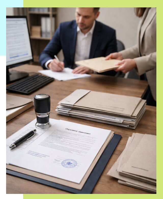 Отказное письмо для таможни в Азове от 3081 р, Алешин-Азв