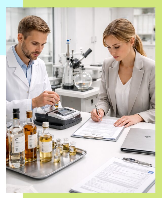 Заключение о спиртосодержании в Азове, от 5135 р., Алешин-Азв