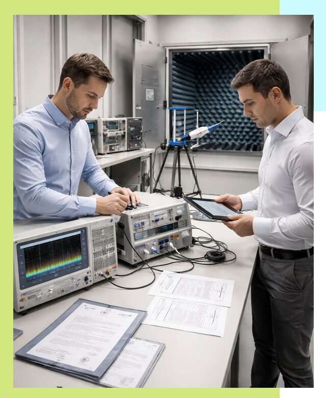 Оформление и выдача сертификата ЭМС для продукции в Азове