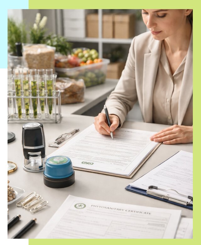 Фитосанитарный сертификат оформить в Азове от 4621 р. | Алешин-Азв