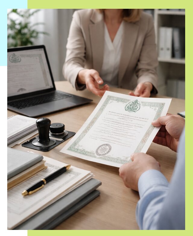 Халяль сертификат в Азове, получить от 15404 р. | Алешин-Азв