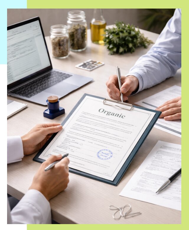 Оформление сертификат органик в Азове от 30807 р. | Алешин-Азв