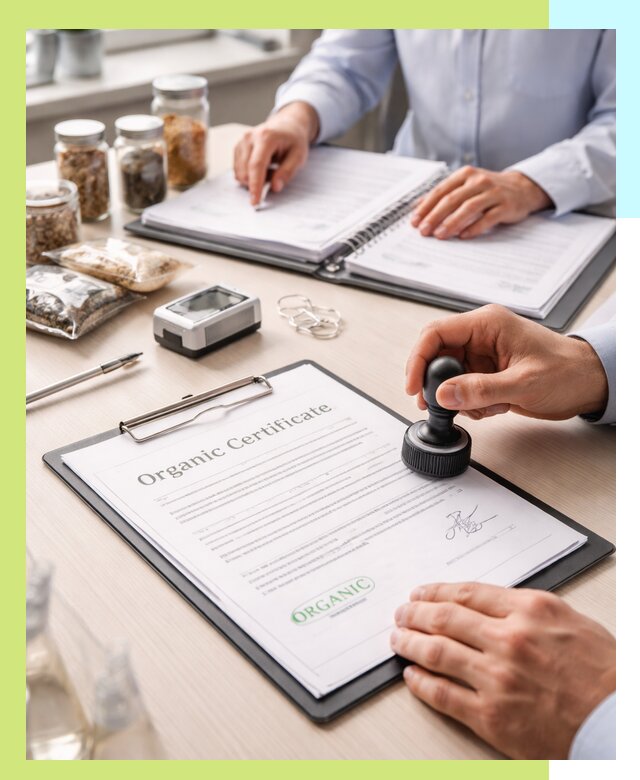 Получение органик сертификата для продукции в Азове