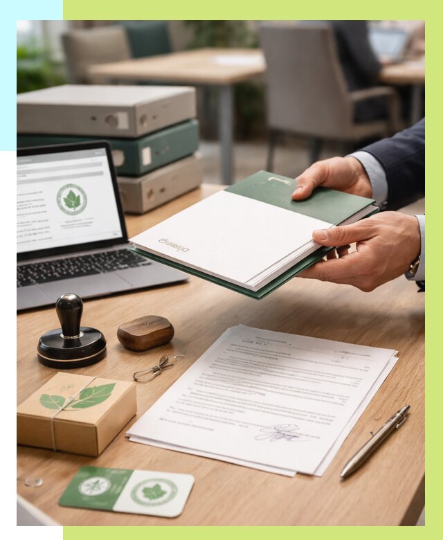 Сертификат ISO 14001 в Азове от 35942 р. Заказать у Алешин-Азв