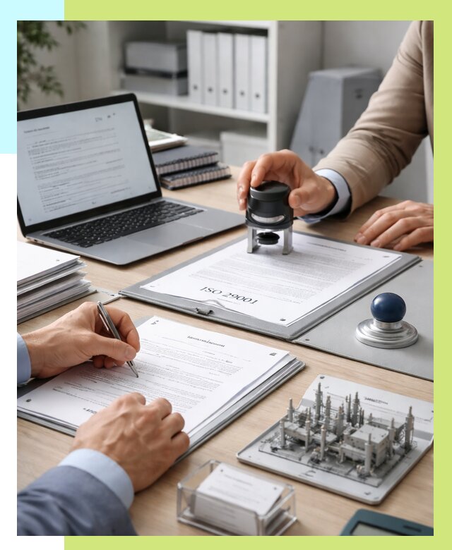 Сертификат ISO 29001 в Азове под ключ от 77018 р. | Алешин-Азв