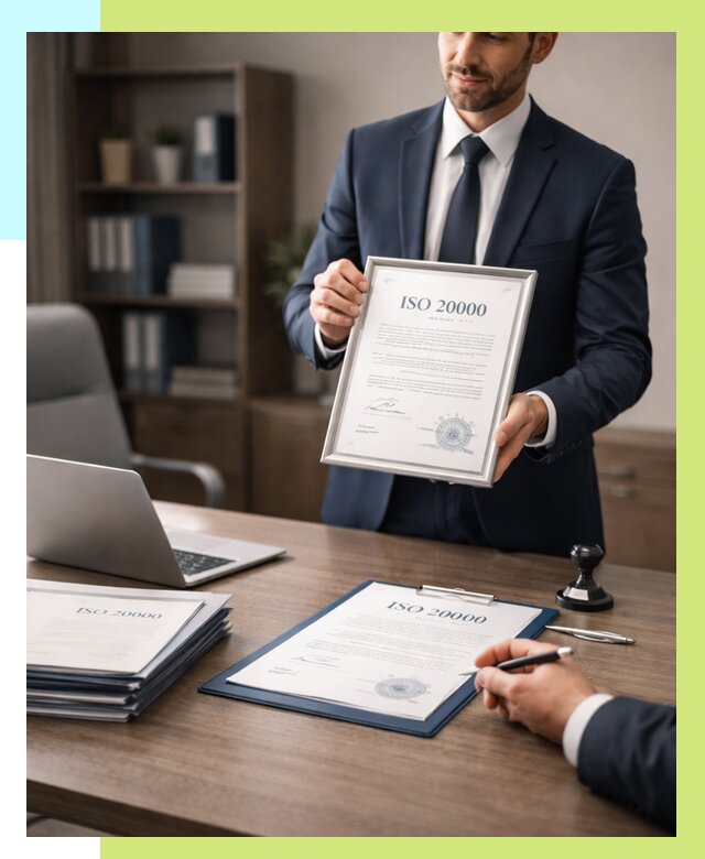 Сертификат ISO 20000 в Азове под ключ от 123228 р., Алешин-Азв